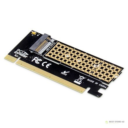 Digitus M.2 NVMe SSD PCI Express 3.0 (x16) Add-On Card DS-33171 Digitus M.2 NVMe SSD PCI Express 3.0 (x16) Add-On Card DS-33171
