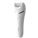 Philips Epilator BRE710/00 Operating time (max) 40 min, Wet & Dry, White/Pink, Cordless