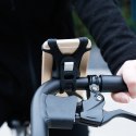 Uchwyt rowerowy na telefon na kierownice Baseus Miracle bicycle vehicle mounts czarny SUMIR-BY01
