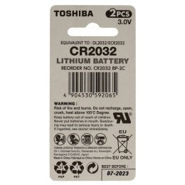 Bateria Toshiba CR2032 3V 2 szt. Litowa