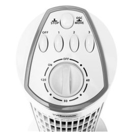Tristar VE-5864	 Tower Fan, Number of speeds 3, 40 W, Oscillation, Diameter 24 cm, White