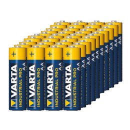 40x Bateria R-06 LR6 AA alkaliczne 1,5V Varta Industrial (folia4)