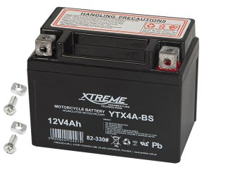 Akumulator motocyklowy 12v 4ah xtreme
