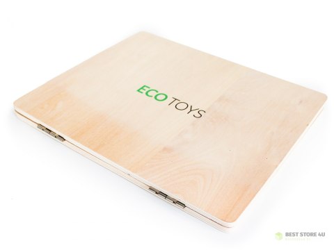 Drewniany laptop edukacyjny tablica magnetyczna Ecotoys Drewniany laptop edukacyjny tablica magnetyczna Ecotoys