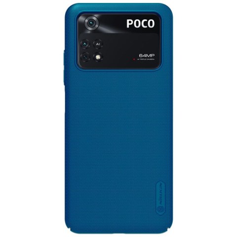 Nillkin Etui Frosted Shield do Xiaomi Poco M4 Pro niebieskie