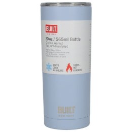 BUILT Vacuum Insulated Tumbler - Stalowy kubek termiczny z izolacją próżniową 600 ml (Arctic Blue)