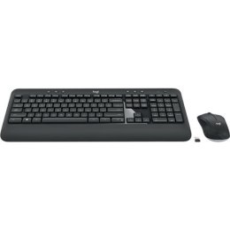 Logitech MK540 Advanced Wireless Keyboard and mouse pack, USB, Keyboard layout QWERTY, USB, Black, Wireless connection, US