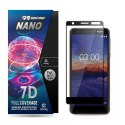 Crong 7D Nano Flexible Glass - Szkło hybrydowe 9H na cały ekran Nokia 3.1