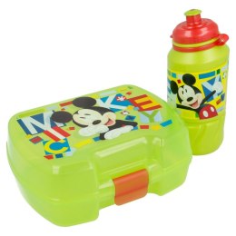 Mickey Mouse - Zestaw Śniadaniówka / Lunchbox + bidon 420 ml