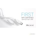 Momax Zero - Kabel połączeniowy USB-C (Power Delivery Fast Charging 3A) na Lightning MFi 1.2 m (White)