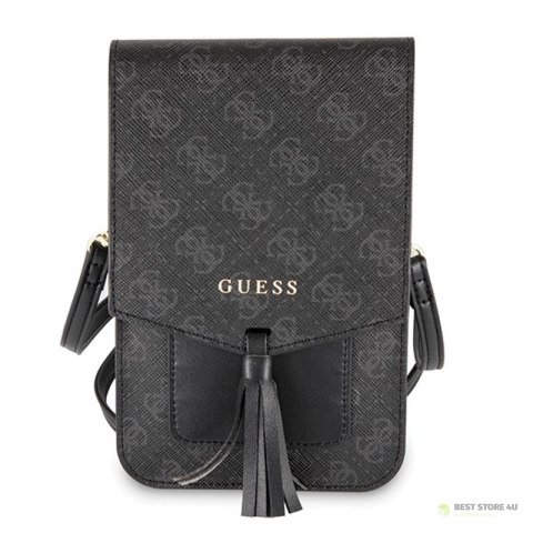 Guess 4G Uptown Wallet Phone Bag - Torba z przegrodą na smartfona (czarny) Guess 4G Uptown Wallet Phone Bag - Torba z przegrodą na smartfona (czarny)