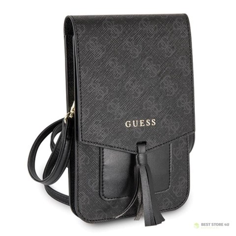 Guess 4G Uptown Wallet Phone Bag - Torba z przegrodą na smartfona (czarny) Guess 4G Uptown Wallet Phone Bag - Torba z przegrodą na smartfona (czarny)