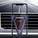 Crong Gravity Auto-Clip Car Holder - Uchwyt samochodowy grawitacyjny do telefonu 4,7"- 6,5" (czarny)