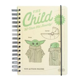 Star Wars - Notatnik A5 The Mandalorian Child Baby Yoda