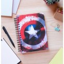 Marvel - Notatnik / Notes A5 Kapitan Ameryka