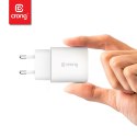 Crong USB-C Travel Charger - Ładowarka sieciowa USB-C Power Delivery 20W (biały)