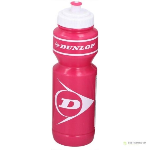 Dunlop - Duży pojemny bidon sportowy 1 l (Różowy)