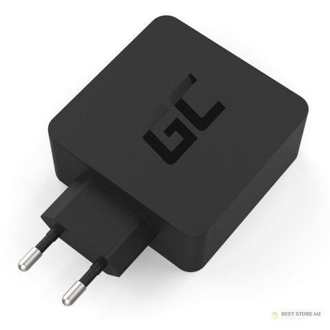 Green Cell - Ładowarka USB-C 45W PD z przewodem USB-C i dodatkowym portem USB Green Cell - Ładowarka USB-C 45W PD z przewodem USB-C i dodatkowym portem USB
