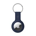 Crong Silicone Case with Key Ring - Brelok do Apple AirTag (granatowy)