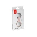Crong Silicone Case with Key Ring - Brelok do Apple AirTag (piaskowy róż)