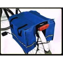 Dunlop - Torba / sakwa rowerowa na bagażnik duża 26 l (Niebieski)
