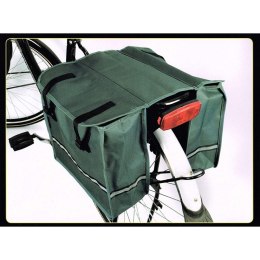 Dunlop - Torba / sakwa rowerowa na bagażnik duża 26 l (Szary)