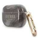 Guess Marble Est. - Etui Airpods Pro (czarny)