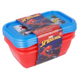 Spiderman - Zestaw pojemników na żywność 540ml (3szt.)
