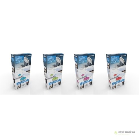 Grundig - Składana lampka biurowa LED 15cm (pomarańczowy) Grundig - Składana lampka biurowa LED 15cm (pomarańczowy)