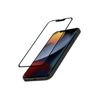 Crong Anti-Bacterial 3D Armour Glass - Szkło hartowane 9H na cały ekran iPhone 13 Pro Max + ramka instalacyjna