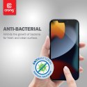Crong Anti-Bacterial 3D Armour Glass - Szkło hartowane 9H na cały ekran iPhone 13 mini + ramka instalacyjna