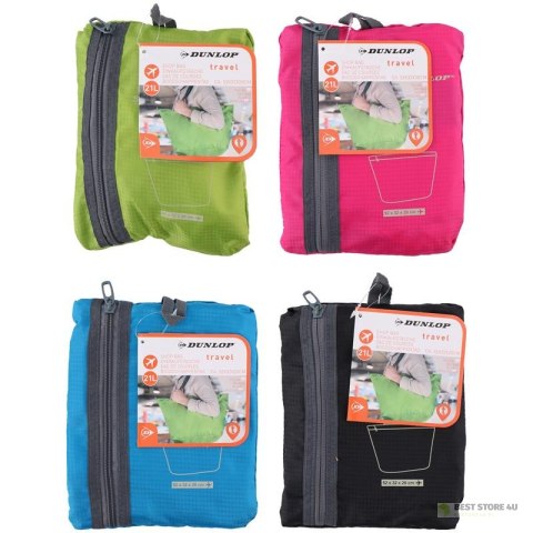 Dunlop - Składana torba na zakupy 21 l (różowy) Dunlop - Składana torba na zakupy 21 l (różowy)