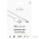 PURO White - Kabel połączeniowy USB Apple złącze Lightning MFi 1m (biały)