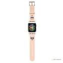 Karl Lagerfeld Silicone Karl & Choupette Heads - Pasek do Apple Watch 42/44/45 mm (różowy)