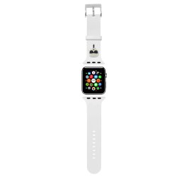 Karl Lagerfeld Silicone Karl Head - Pasek do Apple Watch 38/40/41 mm (biały)