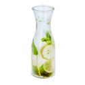 Alpina - zestaw szklanych słoików do napojów ze słomkami 4 szt. z karafką 1 L