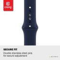 Crong Liquid - Pasek do Apple Watch 38/40/41 mm (pomarańczowy)