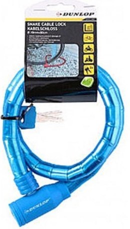 Dunlop - antykradzieżowe zapięcie rowerowe na kluczyk (niebieski)
