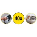 Dunlop - nawilżone chusteczki do czyszczenia szyb samochodowych (40 szt.)