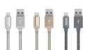 Kanex MiColor Premium Lightning - Kabel MFi z Lightning do USB 1,2 m (Space Grey)