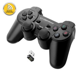 EGG108K Gamepad bezprzewodowy PC/PS3 USB Gladiator czarny