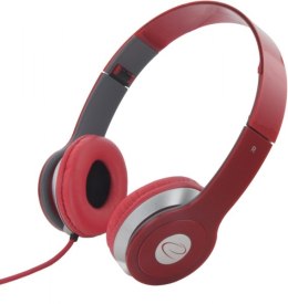 EH145R Słuchawki Audio Techno czerwone Esperanza