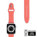 Crong Liquid - Pasek do Apple Watch 42/44/45 mm (koralowy)