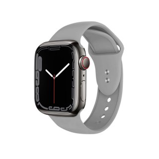 Crong Liquid - Pasek do Apple Watch 42/44/45 mm (szary)