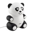 Inhalator dla dzieci Promedix PR-812 panda, zestaw nebulizator, maski, filterki