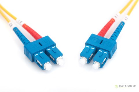 Digitus FO Patch Cord, Duplex, SC to LC SM OS2 09/125 µ, 2 m Digitus FO Patch Cord, Duplex, SC to LC SM OS2 09/125 µ, 2 m