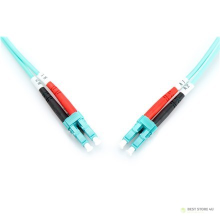 Digitus Patch Cord FO, LC to LC MM OM3 50/125 µ, 1m Digitus Patch Cord FO, LC to LC MM OM3 50/125 µ, 1m