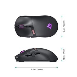 Aukey Mouse GM-F5 Optical, RGB LED light, Black, Gaming Mouse, Wireless