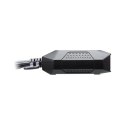 Aten 2-Port USB 4K HDMI Cable KVM Switch with Remote Port Selector CS22H-AT