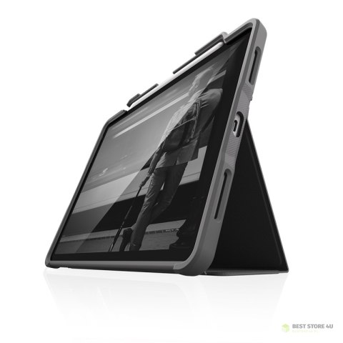 STM Dux Plus - Etui pancerne iPad Air 10.9" (2022-2020) MIL-STD-810G z funkcją ładowania Apple Pencil (Black) STM Dux Plus - Etui pancerne iPad Air 10.9" (2022-2020) MIL-STD-810G z funkcją ładowania Apple Pencil (Black)